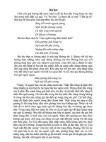 Cảm nhận về bài thơ -Tĩnh dạ tứ-.