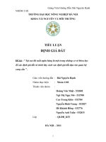 Tại sao lãi suất ngân hàng là một trong những cơ sở khoa học để xác định giá đất và trình bày cách xác định giá đất dựa vào quan hệ cung cầu