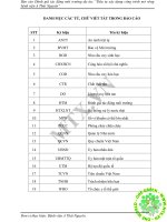 Báo cáo Đánh giá tác động môi trường dự án Đầu tư xây dựng công trình mở rộngbệnh viện A Thái Nguyên”