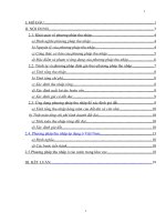 Phương pháp thu nhập đang áp dụng ở một số nước trong khu vực và ở Việt Nam