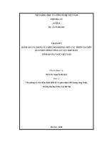 ĐÁNH GIÁ TÁC ĐỘNG CỦA BIẾN ĐỔI KHÍ HẬU ĐẾN CÁC THIÊN TAI LIÊN QUAN ĐẾN DÒNG CHẢY (LŨ LỤT, KHÔ HẠN) TỈNH QUẢNG NAM, VIỆT NAM