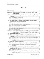 Phương hướng và một số biện pháp nâng cao hiệu quả sử dụng vốn sản xuất kinh doanh Công ty Xây dựng Thủy Lợi Thái Bình