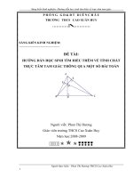 SKKN Hướng dẫn học sinh tìm hiểu về trực tâm tam giác trong chương trình toán 7