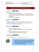 Xây dựng nhân sự dự án OAD  Giáo trình quản lý dự án ODA