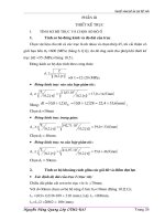 Thiết kế hệ dẫn động băng tải hộp giảm tốcbánh răng trục vít đề 7Đại học BKHN