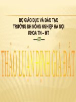 PHƯƠNG PHÁP SO SÁNH TRỰC TIẾP ĐANG ĐƯỢC ÁP DỤNG Ở MỘT SỐ NƯỚC TRONG KHU VỰC VÀ Ở VIỆT NAM