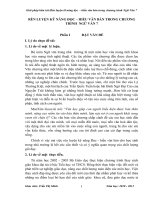 RÈN LUYỆN KỸ NĂNG ĐỌC – HIỂU VĂN BẢN TRONG CHƯƠNG TRÌNH NGỮ VĂN 7