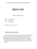 Tiểu luận môn cơ sở dữ liệu quản lý Kinh doanh của xưởng may