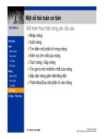 các ví dụ Bai toan với mảng