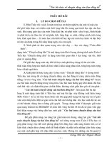 SKKN Kinh nghiệm dạy các dang toán liên quan đến chuyển động của hai kim đồng hồ (trong toán chuyển động đều) ở Tiểu học