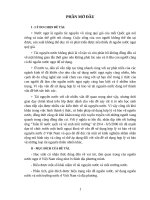 Nghiên cứu vấn đề sử dụng hợp lý và bảo vệ tài nguyên nước ở Việt Nam nói chung và tỉnh Hải Dương nói riêng