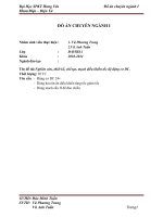 Nghiên cứu, thiết kế, chế tạo, mạch điều khiển tốc động cơ DC