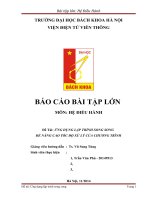 ỨNG DỤNG LẬP TRÌNH SONG SONG  ĐỂ NÂNG CAO TỐC ĐỘ XỬ LÝ CỦA CHƯƠNG TRÌNH