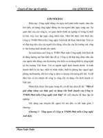 Chuyên đề thực tập tốt nghiệp: Một số giải pháp nâng cao hiệu quả sử dụng vốn kinh doanh của Công ty TNHH Phát triển Công nghệ Anh Kiệt