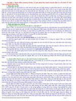 Tài liệu ôn thi Môn học Quan điểm, đường lối kinh tế chính trị  LỚP LÝ LUẬN CHÍNH TRỊ HÀNH CHÍNH