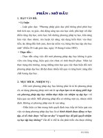 Một số biện pháp thực hiện  hoạt động đổi mới phương pháp dạy học