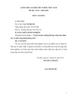 SKKN Tuyên truyền, hưỡng dấn học sinh cách chăm sóc vệ sinh răng miệng đúng cách