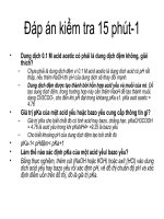 BÀI TẬP SINH HÓA (P1)