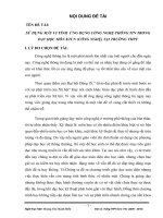 SỬ DỤNG MÁY VI TÍNH  ỨNG DỤNG CÔNG NGHỆ THÔNG TIN TRONG DẠY HỌC MÔN KTCN (CÔNG NGHỆ) TẠI TRƯỜNG THPT