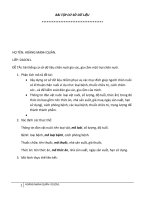 hệ thống cơ sở dữ liệu chăn nuôi gia súc, gia cầm một trại chăn nuôi