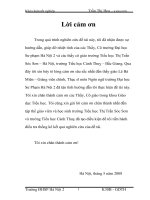 Tìm hiểu khả năng xác định từ loại cơ bản của học sinh tiểu học lớp 4 trên cơ sở các bài Tập đọc_Khóa luận tốt nghiệp khoa GDTH