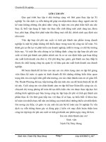 Hoàn thiện công tác kế toán tập hợp chi phí sản xuất và tính giá thành sản phẩm tại Chi nhánh Công ty Cổ Phần Phát Triển Công Trình Viễn Thông – Xí Nghiệp Tư Vấm Dịch Vụ Viễn Thông