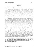 Tổ chức trò chơi cho học sinh lớp 4, 5 thông qua dạy học nội dung hình học_Khóa luận tốt nghiệp lớp QLGDTH