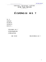 Đề cương giám sát  CÔNG TY CP TƯ VẤN XD & QLDA VIỆT NAM