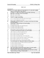 Chuyên đề tốt nghiệp: Lợi nhuận và một số biện pháp tài chính nhằm tăng lợi nhuận tại Công ty TNHH Dược Phẩm HUY THỊNH