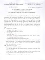 Kế hoạch học tập và cơ hội việc làm cho sinh viên của sam sung