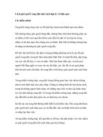 Cách giải quyết xung đột một cách hợp lý và hiệu quả