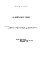 Phân biệt và sử dụng linh hoạt 3 kiểu câu kể Ai làm gì- Ai thế nào- Ai là gì