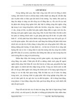 Các giải pháp tín dụng ngân hàng nhằm thực hiện mục tiêu xoá đói giảm nghèo tại Phòng giao dịch NHCSXH huyện Chí Linh – Hải Dương