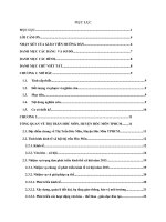 Đồ án tốt nghiệp thiết kế trạm xử lý nước cấp cho thị trấn hooc môn thành phố hồ chí minh