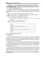 Bài giảng thiết kế trang Web trung cấp