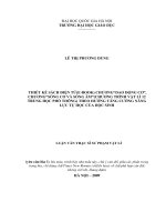 Thiết kế sách điện tử (E-BOOK) chương dao động cơ  chương  sóng cơ và sóng âm (chương trình vật lí 12 trung học phổ thông) theo hướng tăng cường năng lực tự học