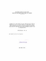 Nghiên cứu tổng hợp vật liệu xốp mao quản trung bình tiên tiến (cấu trúc khung cacbon hoặc silic), biến tính bề mặt bằng các kim loại hoặc oxit kim loại chuyển 162320