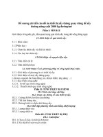 Đề cương chi tiết của đồ án thiết bị sấy thùng quay dùng để sấy đường năng suất 2000kg đường (1)