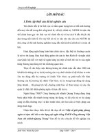 Một số giảI pháp phòng ngừa và hạn chế rủi ro tín dụng tại NHTMCP công thương Việt Nam chi nhánh Quang Trung