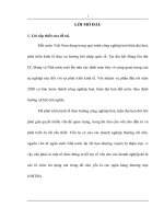 Giải pháp mở rộng cho vay tiêu dùng tại NH liên doanh Lào – Việt chi nhánh Hà Nội