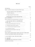 Tiểu luận Đánh giá quá trình tăng trưởng của nền kinh tế Việt Nam