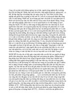 ứng gụng của vi sinh vật trong việc tọa phân bón