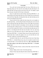 Một số giải pháp nhằm hoàn thiện nghiệp vụ bảo lãnh tại Ngân hàng TMCP Bắc á - chi nhánh Thăng Long