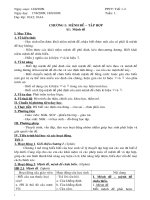 Giáo án đại số 10 chuẩn