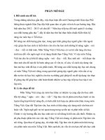 SKKN Rèn kỹ năng nói – viết qua phân môn Tập làm văn lớp 3, góp phần nâng cao chất lượng môn Tiếng Việt