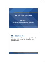 Tổng quan về an toàn bảo mật Hệ thống thông tin