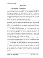 GiảI pháp nâng cao hiệu quả huy động vốn tại NHNo&PTNT huyện Yên Phòng tỉnh Bắc Ninh