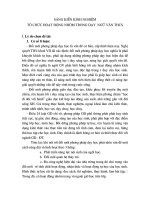 TỔ CHỨC HOẠT ĐỘNG NHÓM TRONG DẠY  NGỮ VĂN THCS