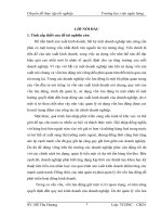 Vốn lưu động và giảI pháp nâng caohiệu quả sử dụng vốn lưu động tại công ty cổ phần kinh doanh than và xây dựng Hà Nội