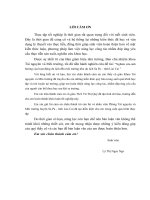 Luận văn Nghiên cứu ảnh hưởng của hoạt động du lịch đến môi trường khu du lịch Sa Pa – tỉnh Lào Cai